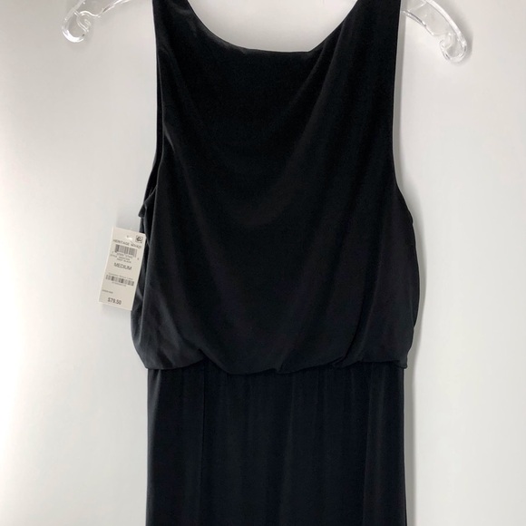 INC Asymmetric Scoop Neck Midi Wrap Front Dress - Picture 3 of 10